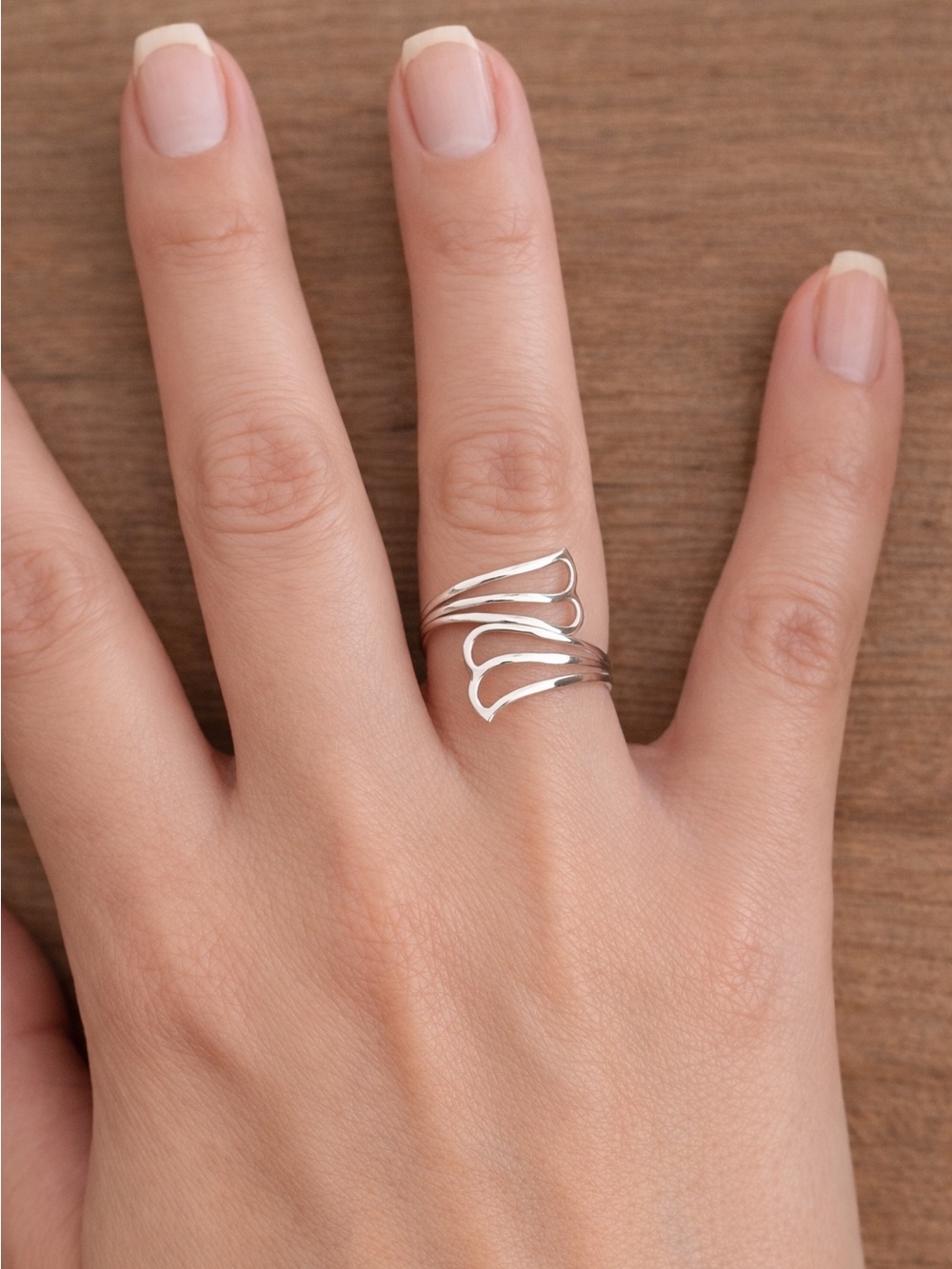 Sterling silver boho ring - Picture 6 of 11